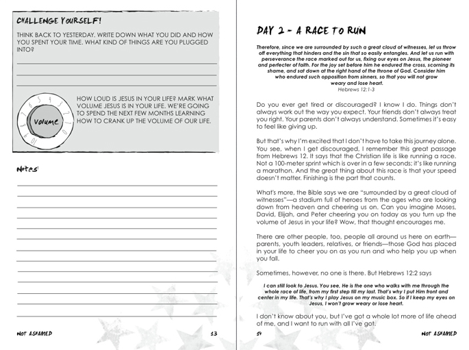 yancy preteen devotional - jesus music box